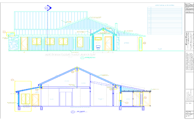 Custom Architectural Section Page